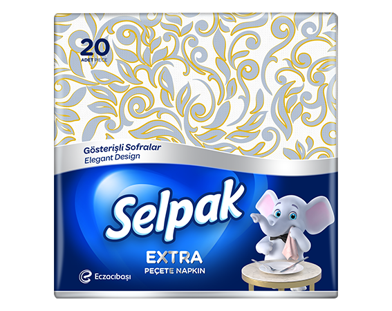 SELPAK PEÇETE DESENLİ 20 ADET