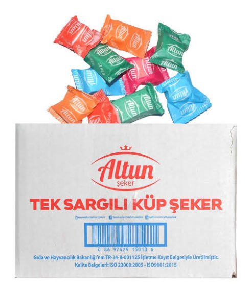 ALTUN KÜP ŞEKER 5000 GR SARGILI