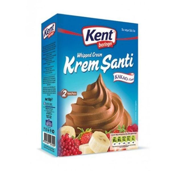 KENT BORİNGER KREM ŞANTİ KAKAOLU 150 GR