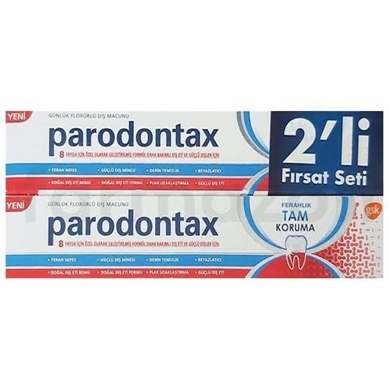 PARODONTAX DİŞ MACUNU 50 ML X 2 TAM KORUMA