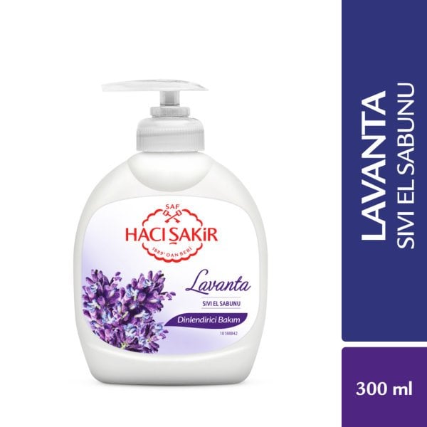 HACI ŞAKİR SIVI SABUN 300 ML LAVANTA