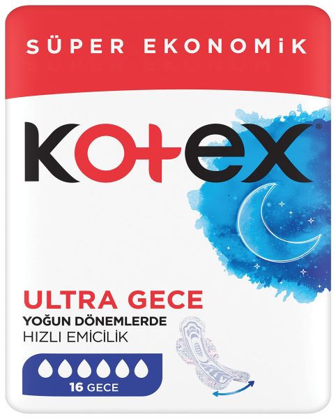 KOTEX ULTRA GECE 16 ADET