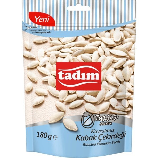 TADIM KABAK ÇEKİRDEĞİ TUZSUZ 180 GR