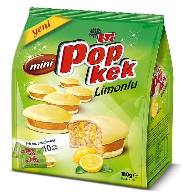 ETİ POPKEK 180 GR MİNİ LİMONLU