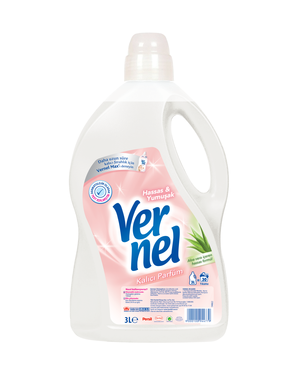 VERNEL YUMUŞATICI HASSAS 3 LT