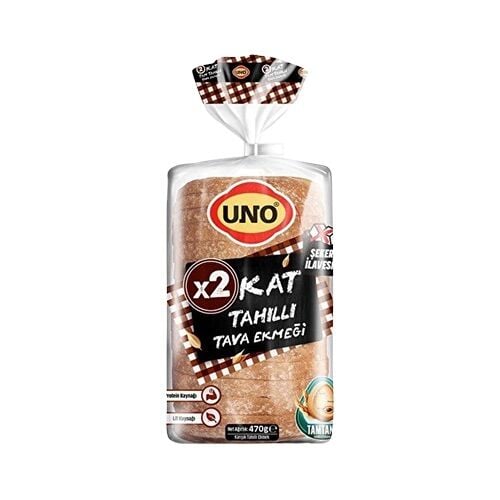 UNO 2 KAT TAHILLI TAVA EKMEK 470 GR