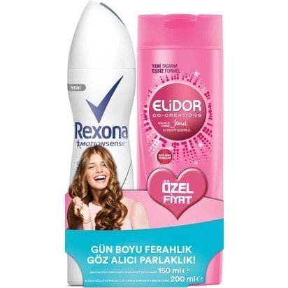 REXONA DEO 150 ML STAY FRESH+ELİDOR GÜÇ VE PAR.