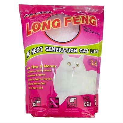 KEDİ KUMU KRİSTAL LONG FENG 3,8 LT