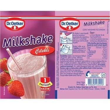 DR. OETKER MİLKSHAKE MACACCİNO18 GR