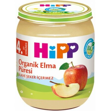 HİPP ORGANİK PURE ELMA CAM 125 GR