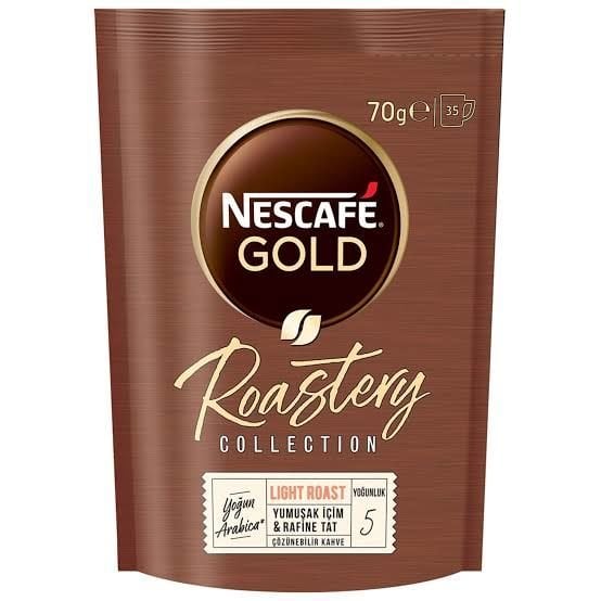 NESCAFE GOLD LİGHT ROAST 70 GR EKO POŞET