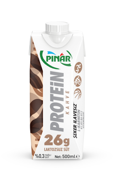 PINAR SÜT 500 ML PROTEİN SÜT KAHVE