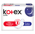 KOTEX ULTRA SINGLE GECE 6 ADET