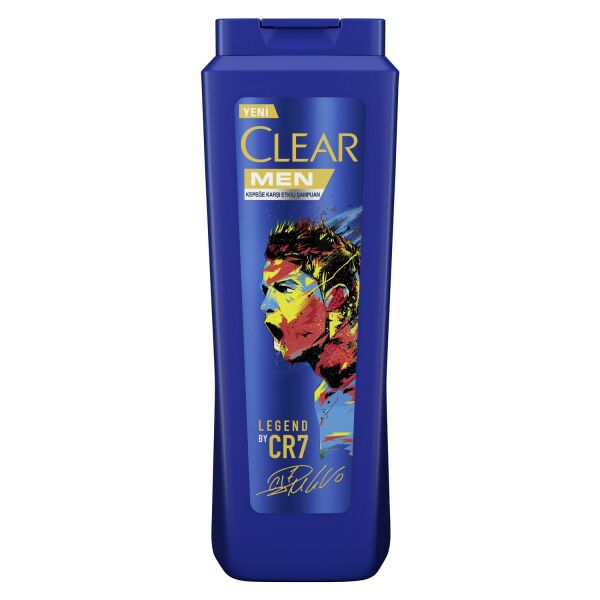 CLEAR ŞAMPUAN MEN 485 ML KEPEĞE KARŞI CR7