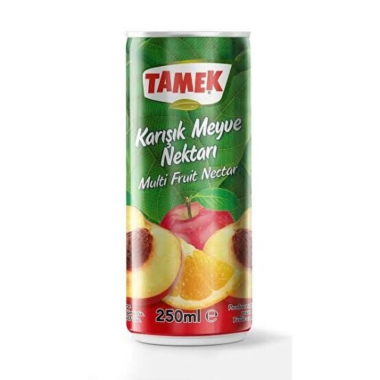 TAMEK MEYVE SUYU 250 ML KUTU KARIŞIK