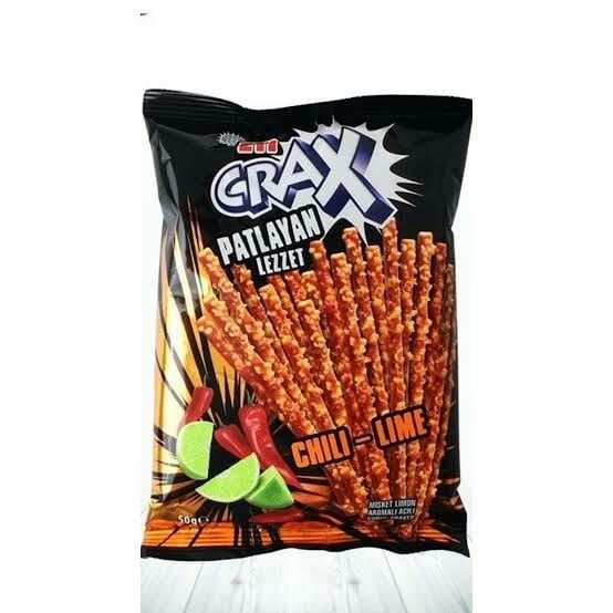 ETİ CRAX 50 GR ÇUBUK CHILI & LİME