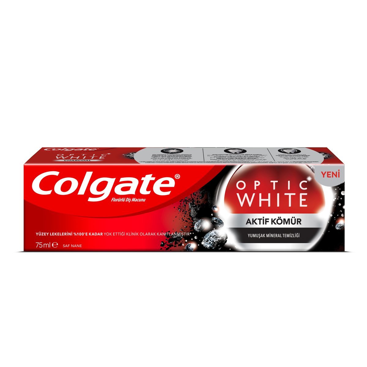 COLGATE DİŞ MACUNU TOTAL 75 ML KÖMÜR