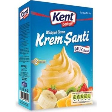 KENT BORİNGER KREM ŞANTİ MUZ 150 GR