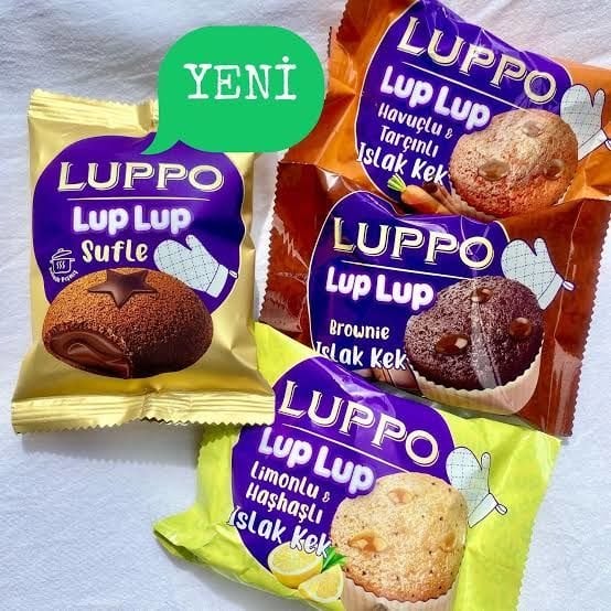 ŞÖLEN LUPPO LUP LUP HAVUÇ TARÇIN ISLAK KEK 40 GR