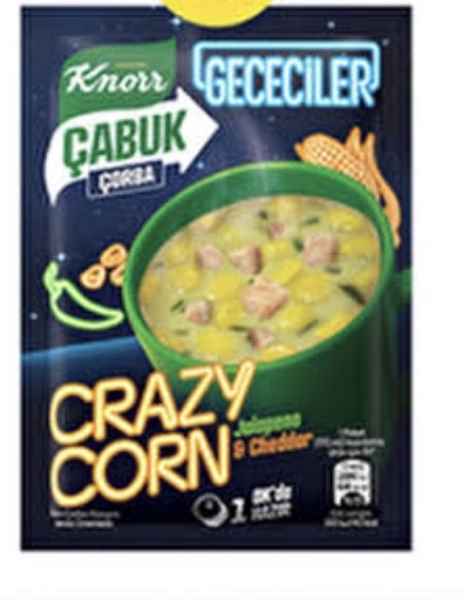 KNORR ÇABUK ÇORBA CRAZY CORN