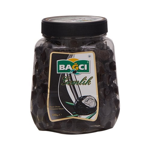 BAĞCI SİYAH ZEYTİN PET 700 GR