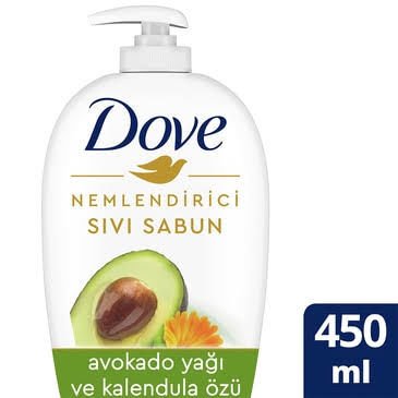 DOVE SIVI SABUN 450 ML AVAKADO