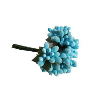 Çiçek Cipso Pıtırcık Mavi 144 Adet