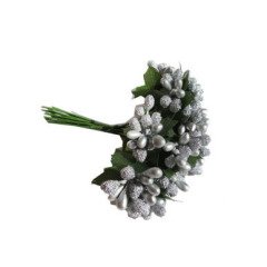Çiçek Cipso Pıtırcık Gümüş 144 Adet