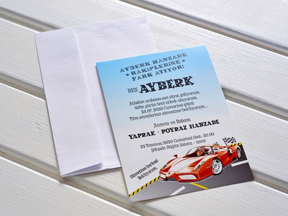 Sünnet Davetiyeleri