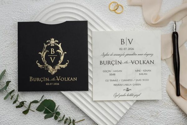 Nişan ve Düğün Davetiyesi