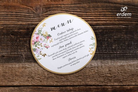 Menu Kartları