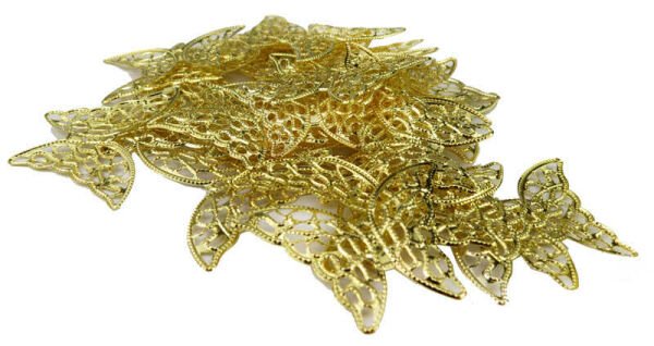Kelebek Metal Küçük Altın