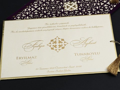 Lüks Düğün Davetiyeleri