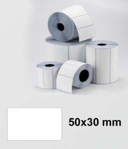 Tanex 50x30 mm Eco Termal Etiket 1'li 40mm Çap 1000'li