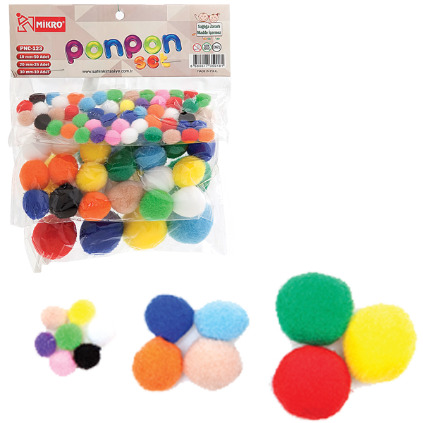 Mikro Pon Pon Set 10-20-30