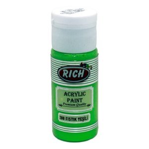 Rich Akrilik Boya 30 cc -  Fıstık Yeşili