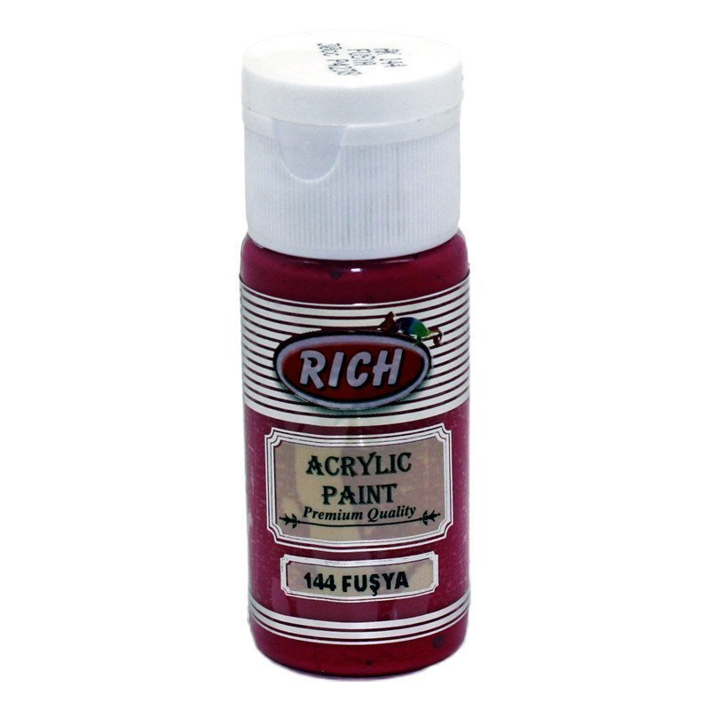 Rich Akrilik Boya 30 cc -  Fuşya