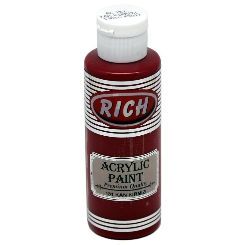 Rich Akrilik Boya 30 cc -  Kan Kırmızı