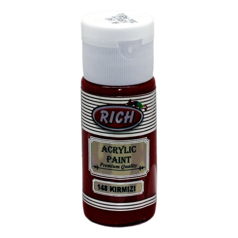 Rich Akrilik Boya 30 cc -  Kırmızı