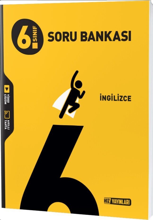 Hız Yayınları 6. Sınıf İngilizce Soru Bankası