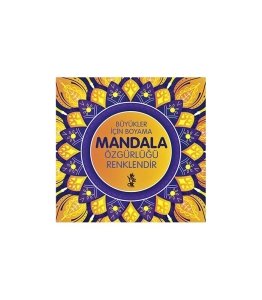 Mandala Boyama Özgürlüğü Renklendir