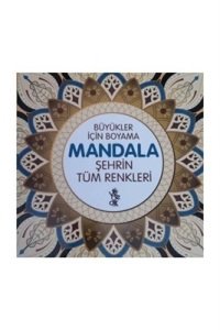 Mandala Boyama Şehrin Tüm Renkleri