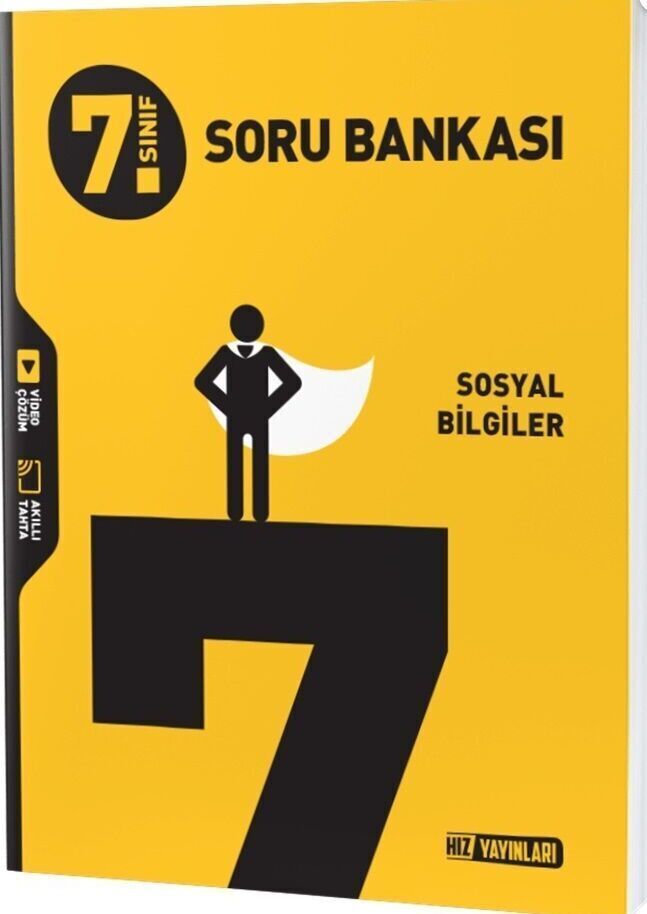 Hız Yayınları 7. Sınıf Sosyal Bilgiler Soru Bankası