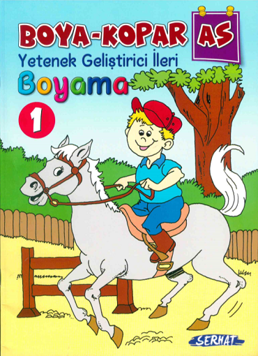 Boya Kopar -1 Boyama Kitabı