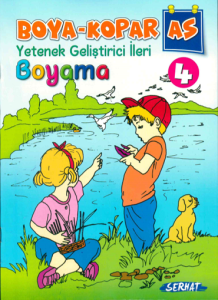 Boya Kopar -4 Boyama Kitabı