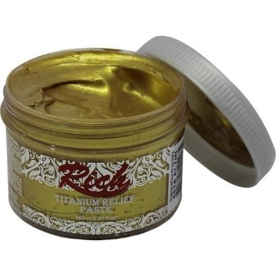 Rich Rölyef Pasta 160 CC Metalik Altın