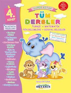 Okyanus Yayınları 4. Sınıf Tüm Dersler Süper Kitap