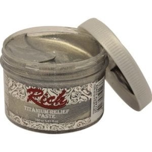 Rich Rölyef Pasta 160 CC Metalik  Antik Gümüş