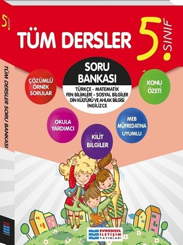 Evrensel İletişim Tüm Dersler 5. Sınıf Soru Bankası