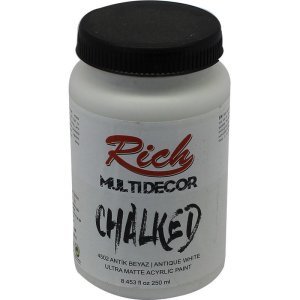 Rich Akrilik Boya Multi Decor Chalked 250 CC Antik Beyaz